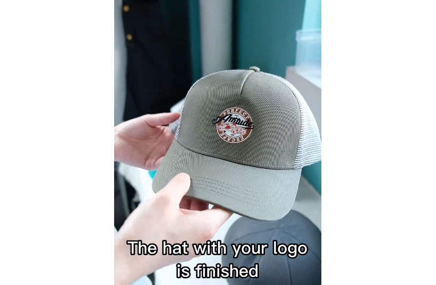 Comment chauffer imprimer votre logo sur les chapeaux de camionneur