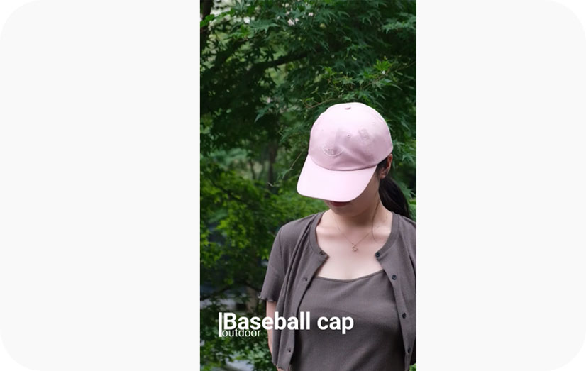 Affichage vidéo de chapeaux de papa brodés cool personnalisés