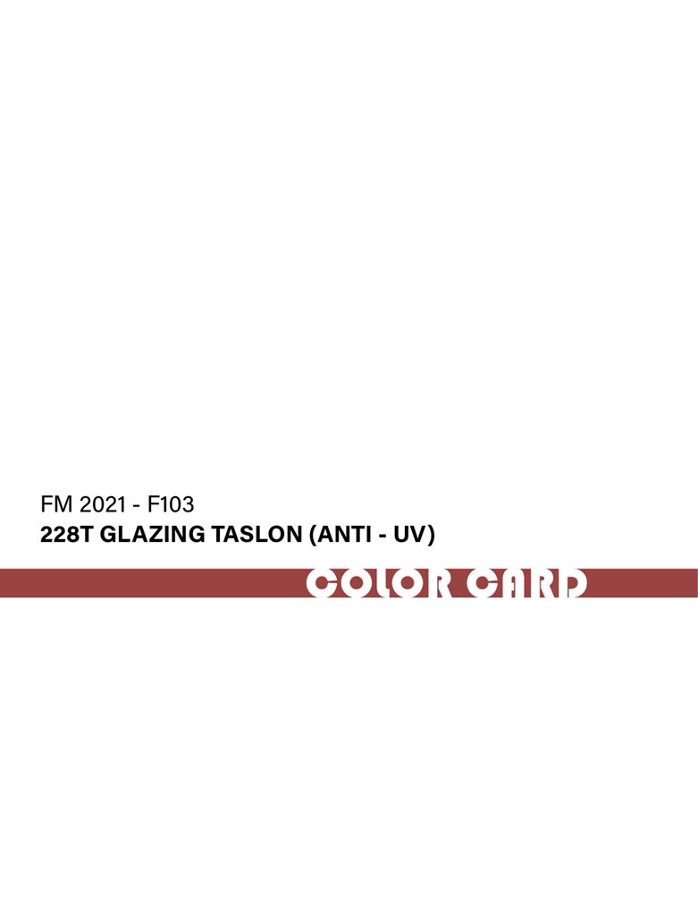FM2021-F103 228T vitrage Taslon(Anti-UV)