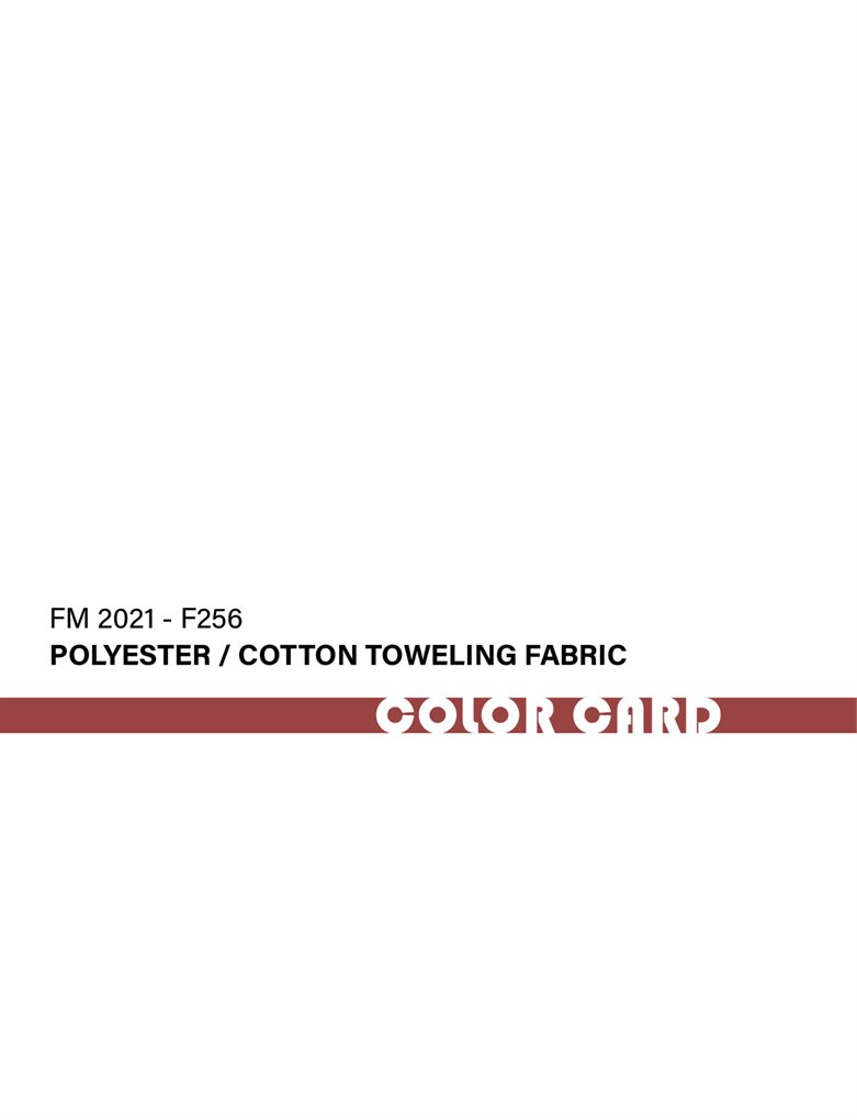 FM2021-F256 Polyester Coton Serviette